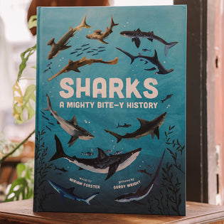  Book of the Week: Sharks: A Mighty Bite-y History - Miriam Forster