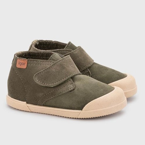 Igor Barefoot Desert Boot - Musgo