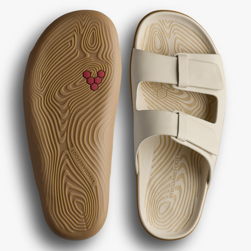 Vivobarefoot Women's Sensus Yin Slide - Sand – SMALL-FOLK