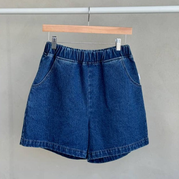 Women s City Shorts Blue Denim