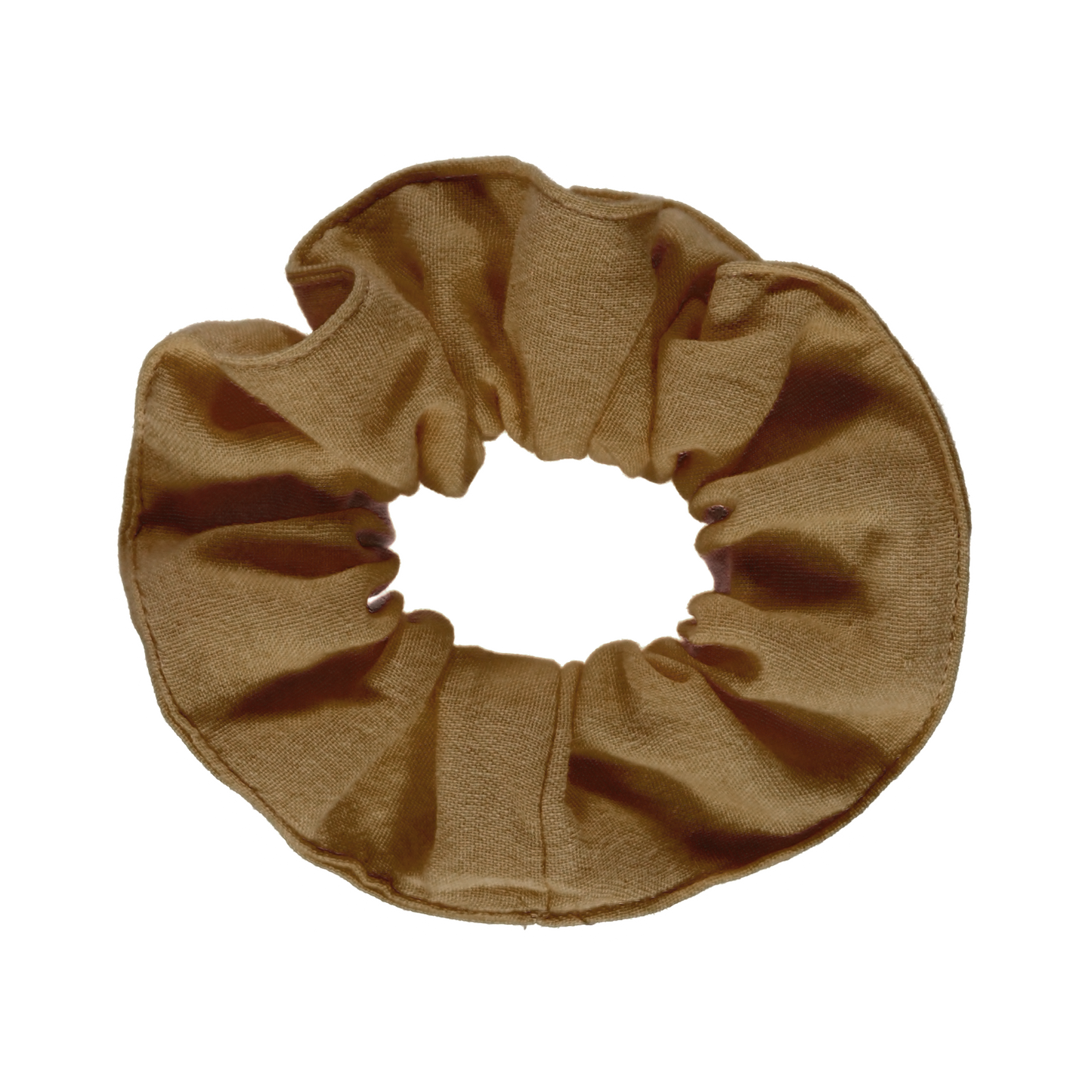 Poudre Organic Scrunchie - Dull Gold