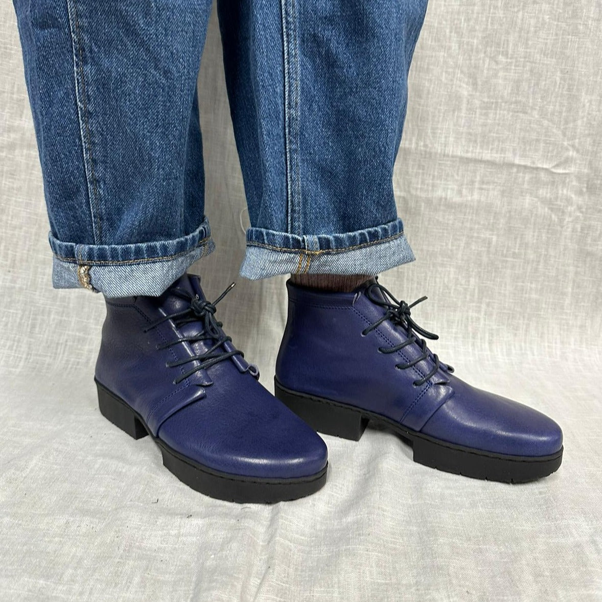 Women's 'Insulator' Ankle Boot Blue, Sport Sole