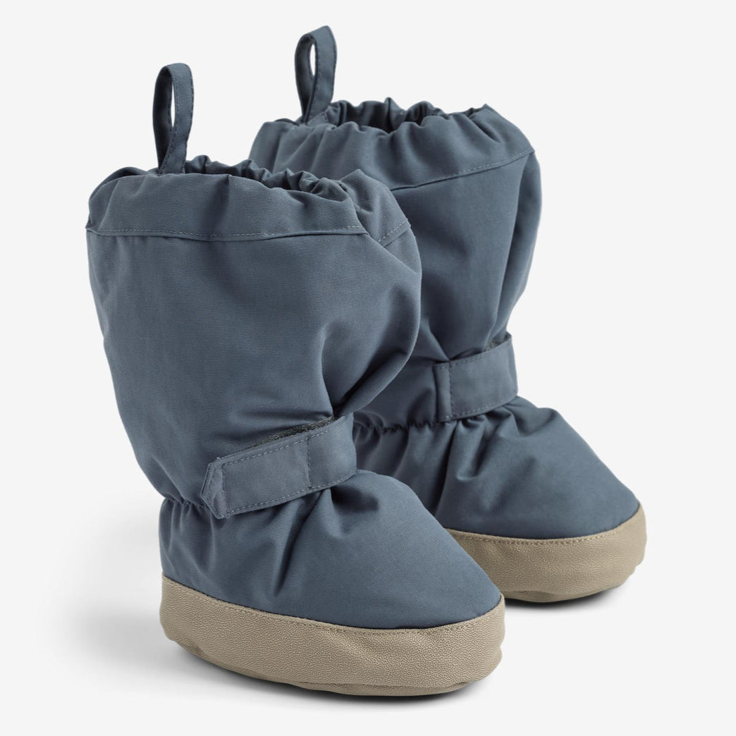 Wheat Clothing Outerwear Booties - Grey/Blue