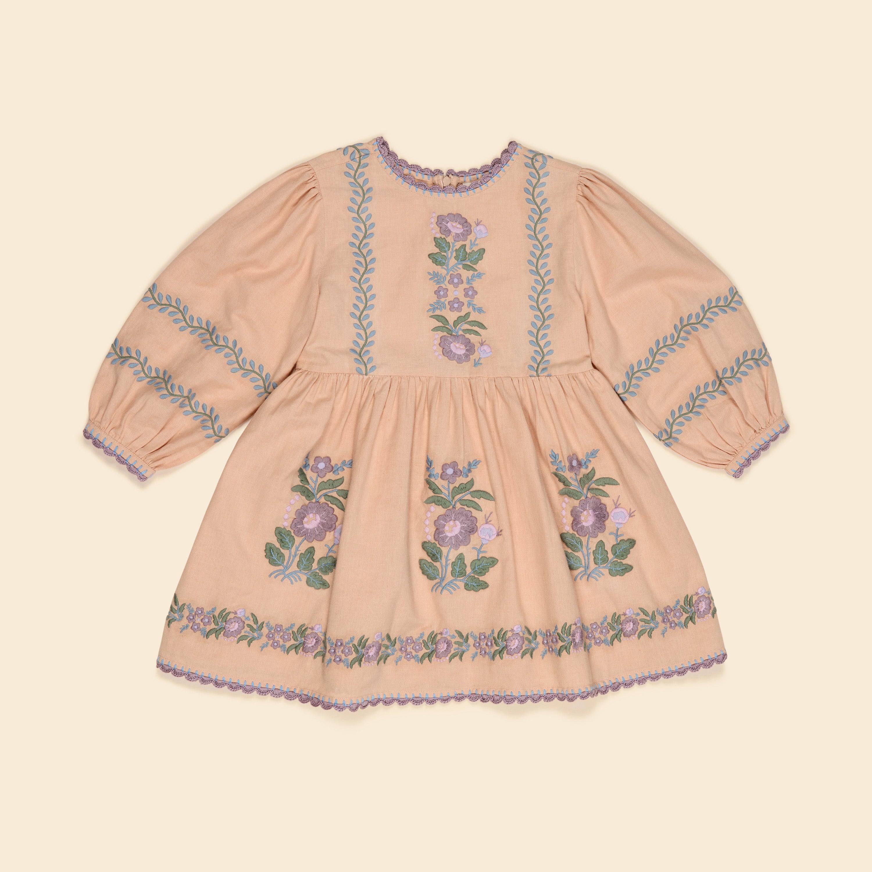 Apolina Penelope Dress - Dried Rose – SMALL-FOLK