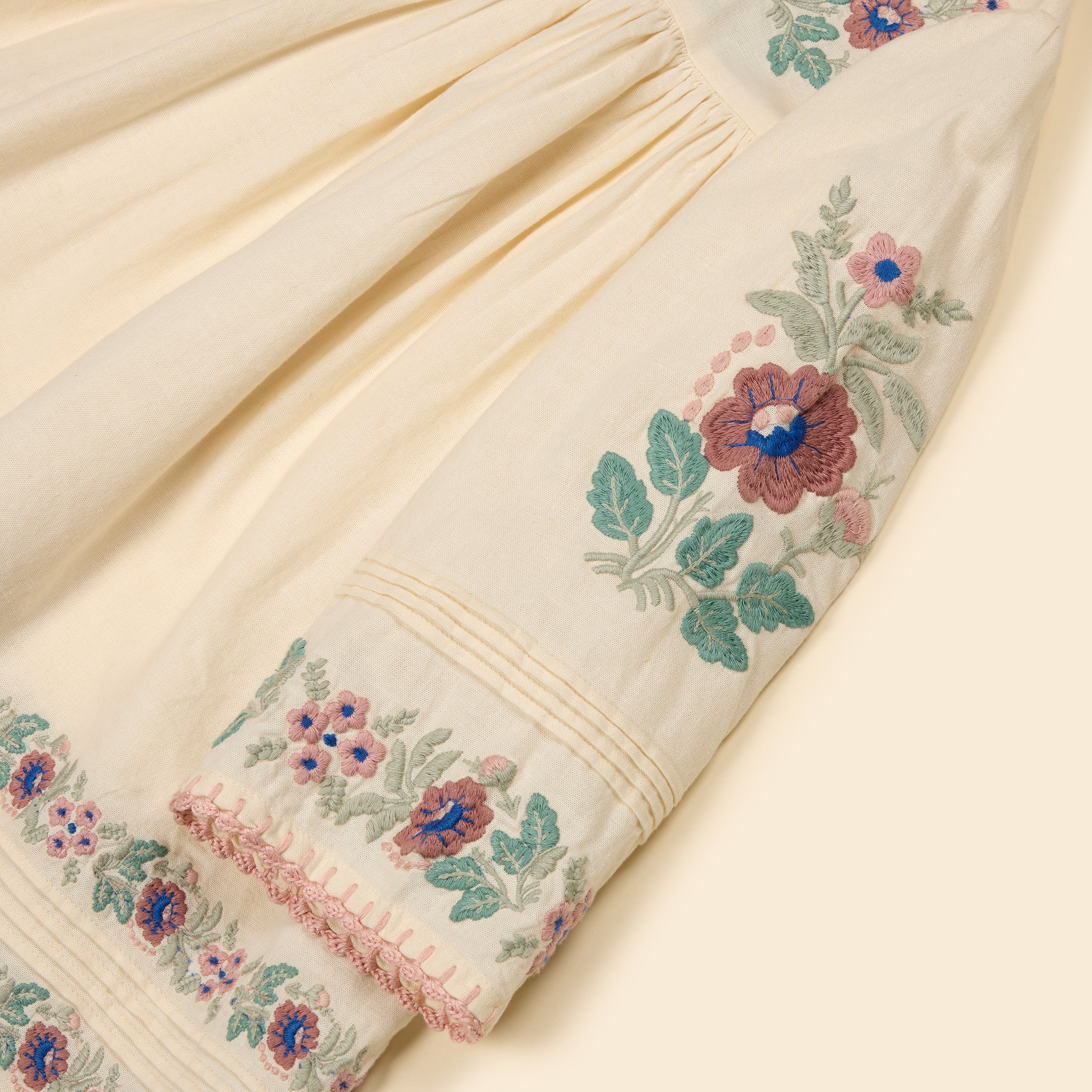 Apolina Stevie LS Dress - Milk-Cream – SMALL-FOLK
