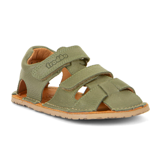 Froddo Barefoot Flexy Avi Sandals - Olive Green