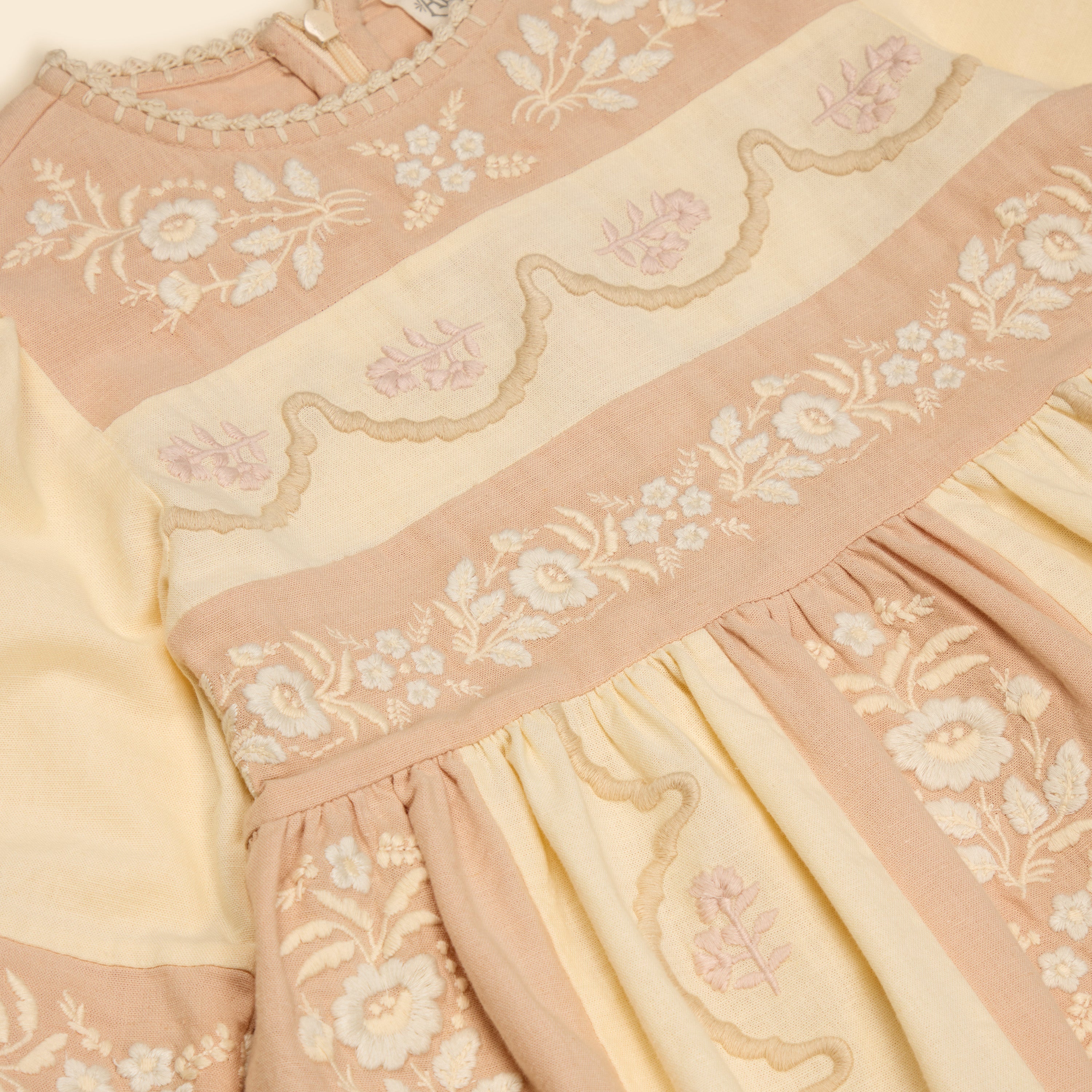 Apolina Wilma Dress - Dried Rose/Cream – SMALL-FOLK
