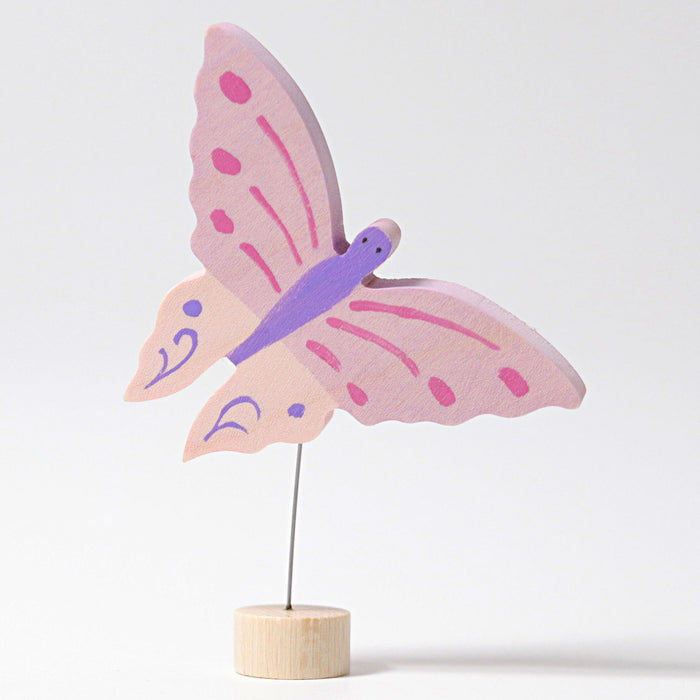 GRIMMS Decorative Figure - Pink Butterfly