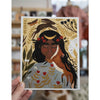 Tijana Lukovic Tijana Draws Grain Goddess Print 19.5 x 15.5cm