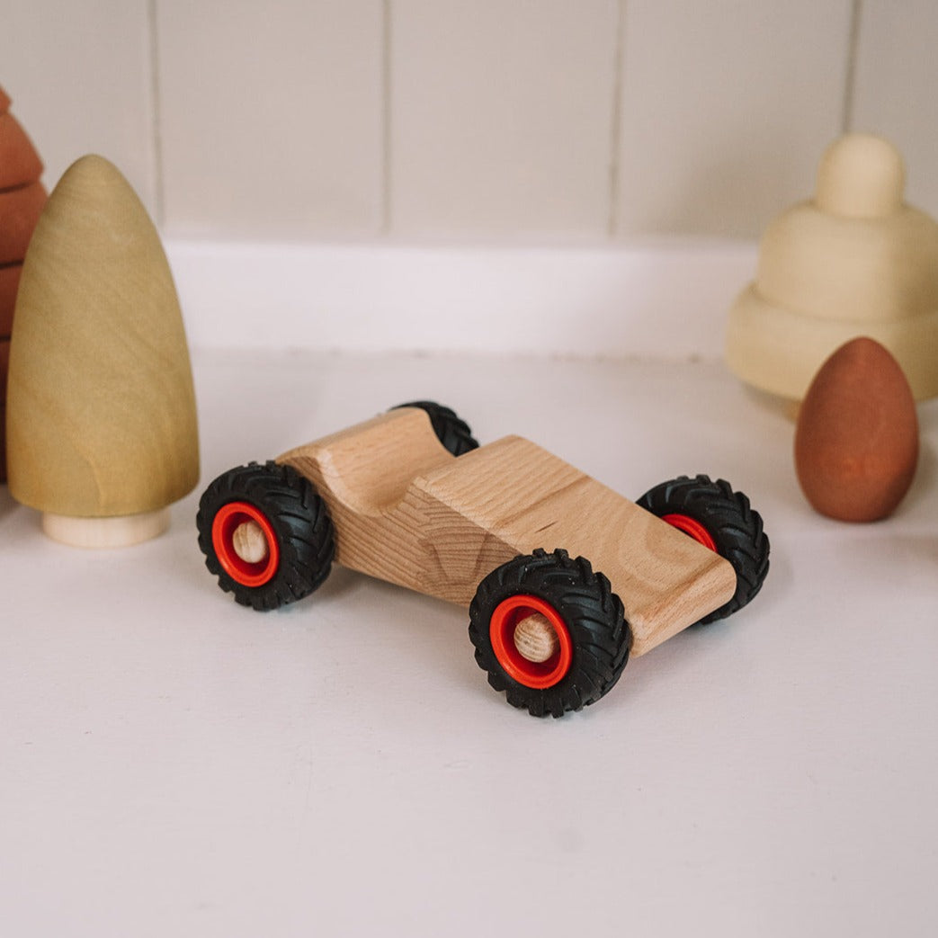 Fagus Wooden Toys Wooden Car 'Speedy' Model Number 11.01 – SMALL-FOLK