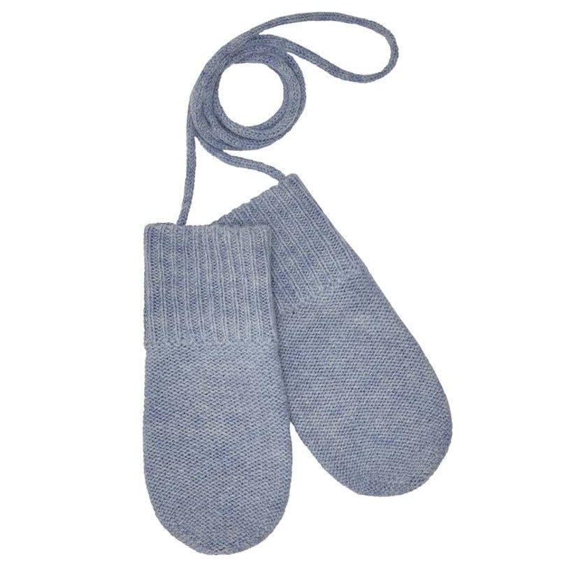 FUB Baby Lambswool Mittens - Ice Melange