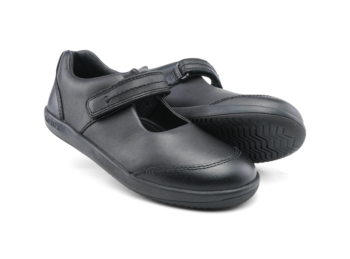 Bobux black hot sale school shoes