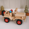 Fagus Wooden Toys Jeep Model Number 10.75