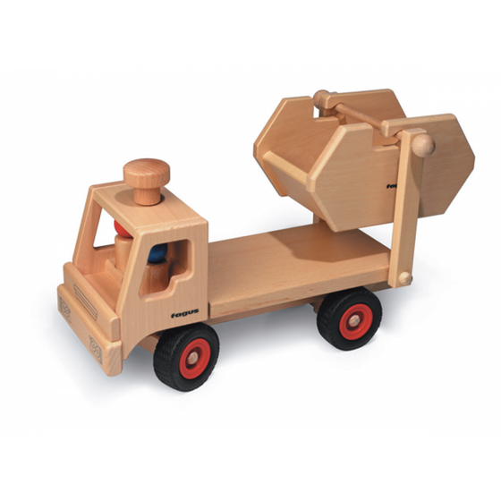 Fagus Wooden Toys Skip Truck Model Number 10.44