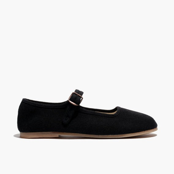 Small Lot Co. Women s Mary Jane Simple Shoe Black SMALL FOLK