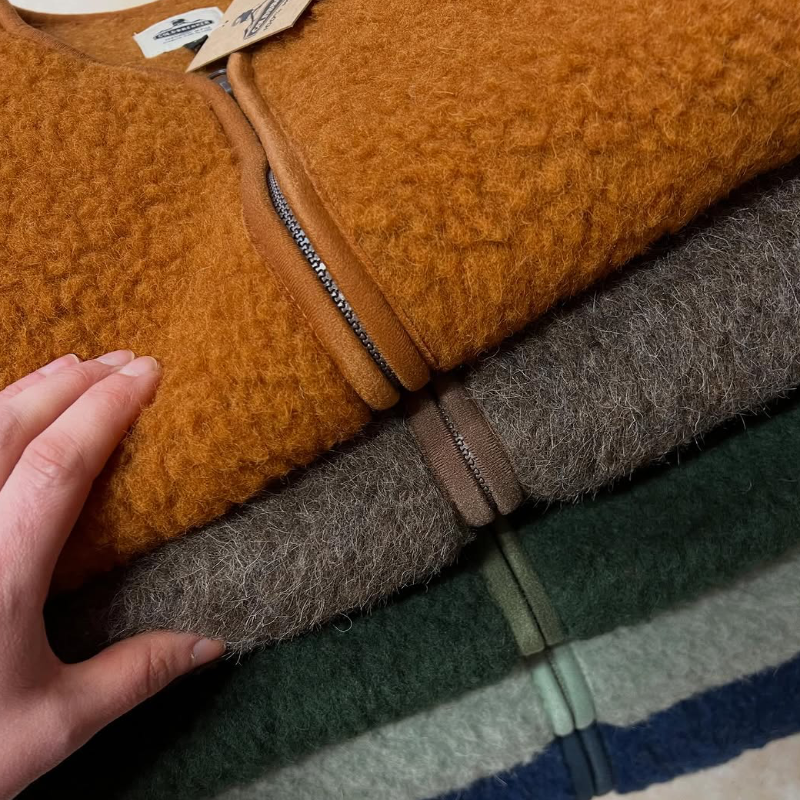 Coldbreaker 100% wool outerwear vests and gilets