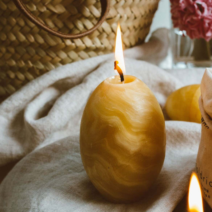 Beeswax Easter Candles from Goldrick Natural Living