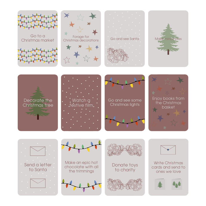 Leading Up To Advent: Free Printable Advent Calendar Cards