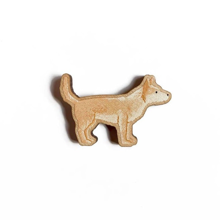 
                      
                        Tom Hardwick Terrier Dog, Responsibly Sourced Birch Wood Pin
                      
                    