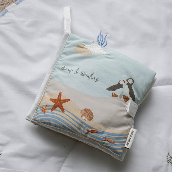 Avery Row Baby Fabric Book - Coastline