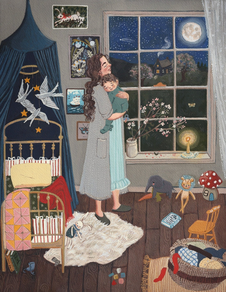 Loré Pemberton Under the Same Moon Art Print