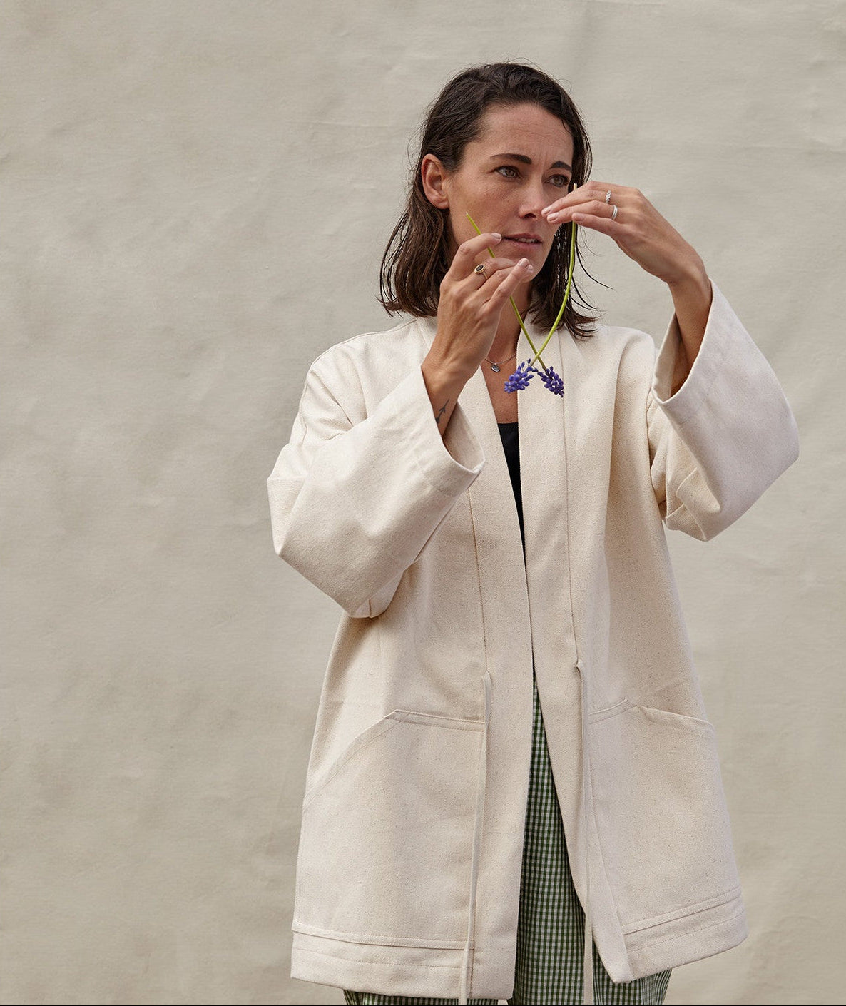 Kaely Russell Women's Jacket - Ecru