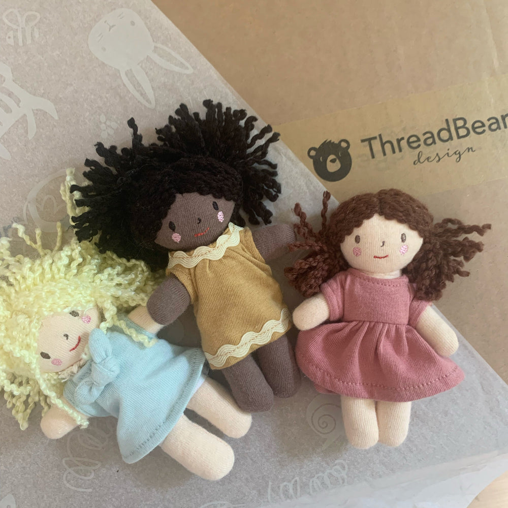
                  
                    Threadbear Design Mini Dolls Gift Set of 3 in Gift Box
                  
                