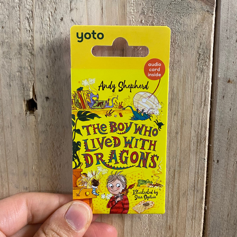 Yoto The Boy Who Lived with Dragons Yoto Card