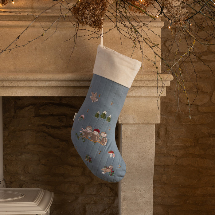 Avery Row Christmas Stocking - Owlet