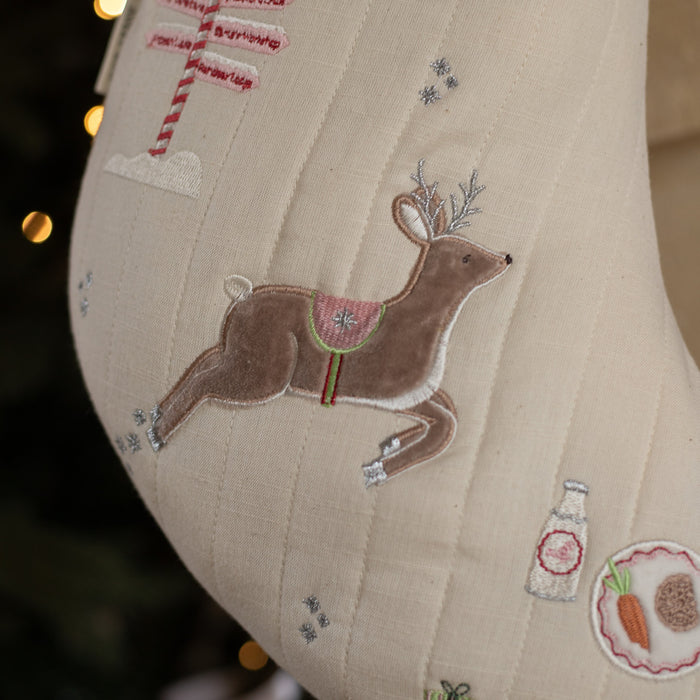 Avery Row Christmas Stocking - The North Pole