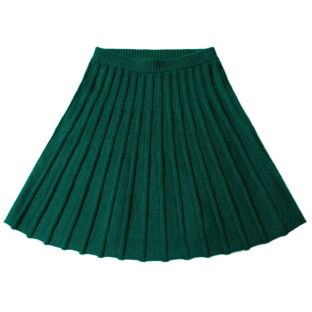 Knit Planet Pleated Knit Merino Skirt