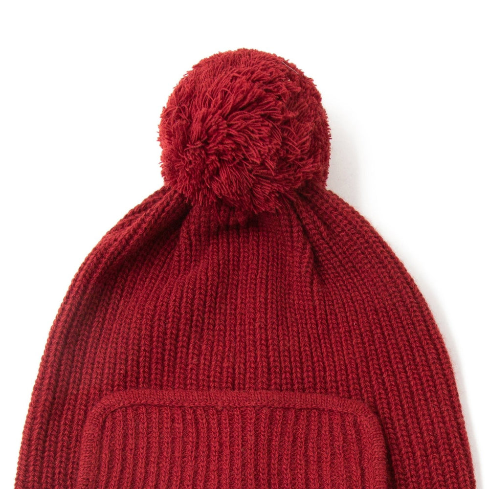 
                      
                        Knit Planet Merino Wool Flapped Hat - Red
                      
                    