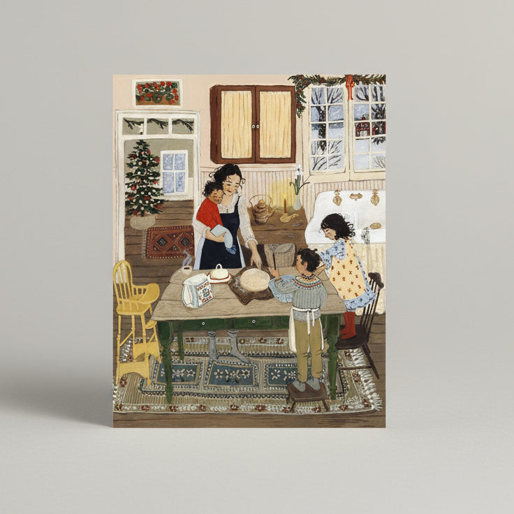 Loré Pemberton On Holiday Greeting Card