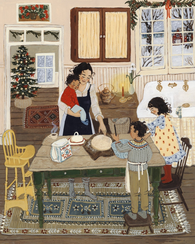 Loré Pemberton On Holiday Greeting Card