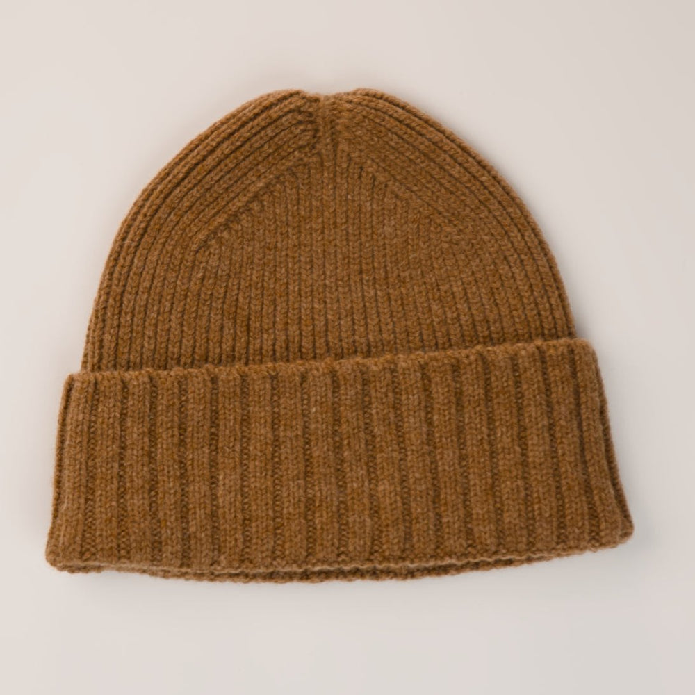 Origin Knitwear Women's Lambswool Furrow Hat - Driftwood