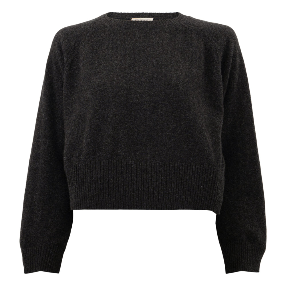 Minimalisma Women's Opal Jumper Cashmere - Black Melange