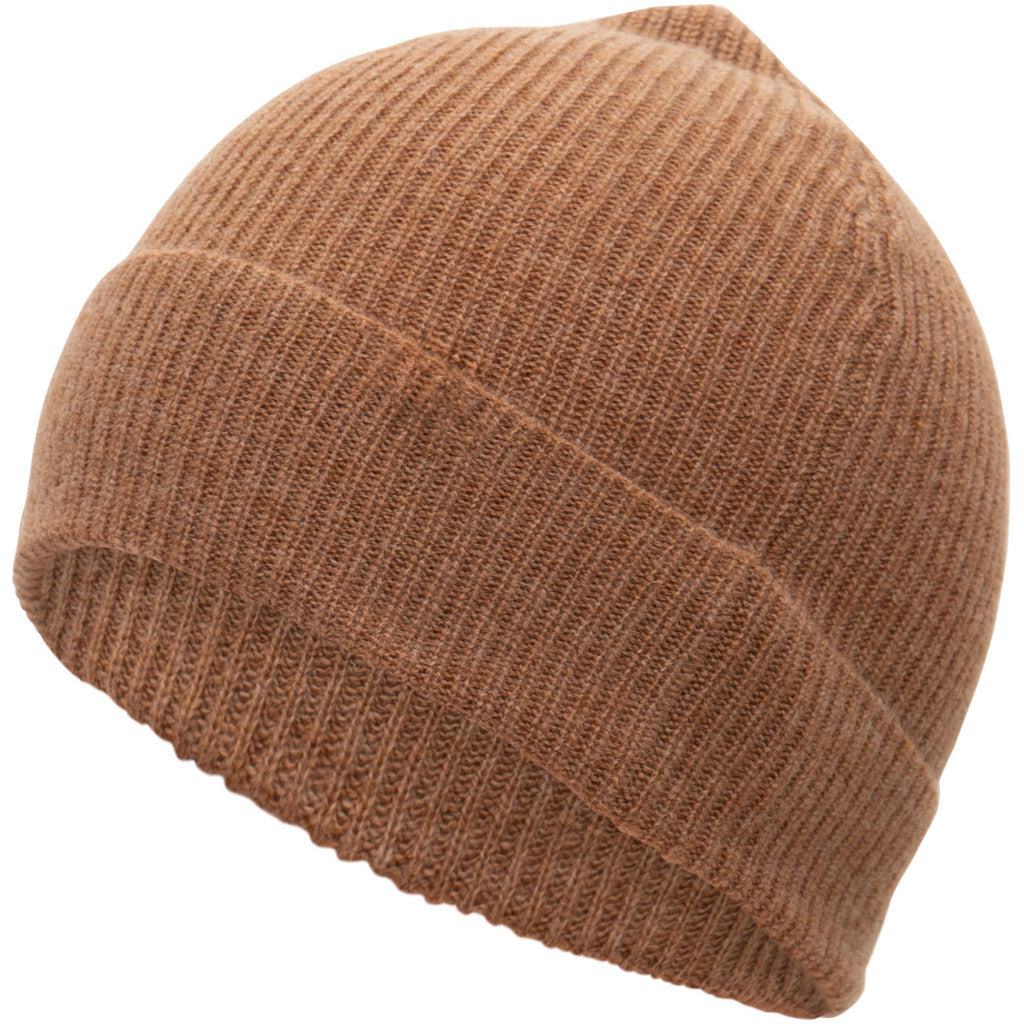 Minimalisma Women's Infinity Wool/Cashmere Beanie - Camel