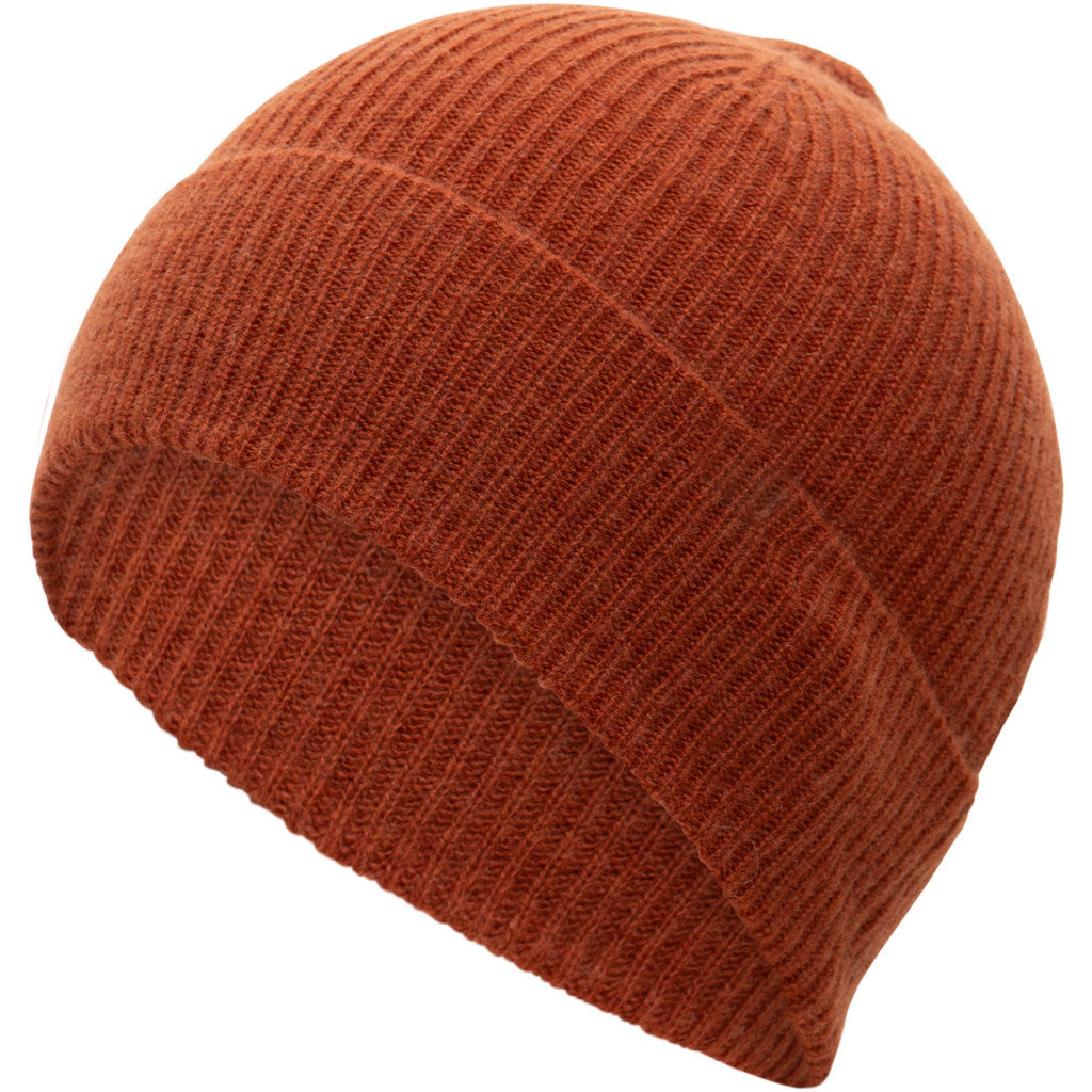 Minimalisma Women's Infinity Wool/Cashmere Beanie - Dark Rust