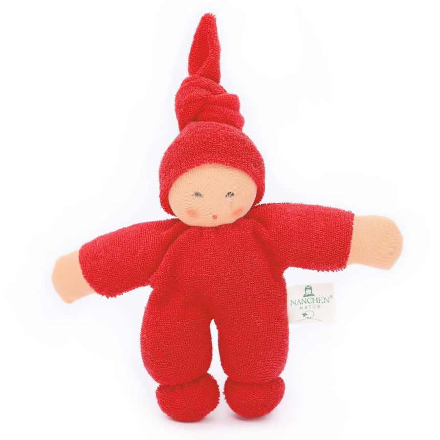 Nanchen Pimpel Gnome Baby Doll - Cherry Red