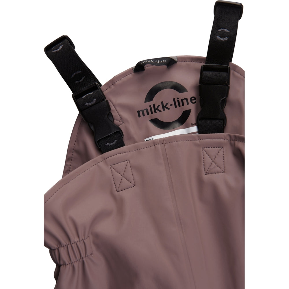 
                      
                        MIKK-LINE Denmark Recycled Plastic Waterproof Dungaree Rain Set - Burlwood
                      
                    