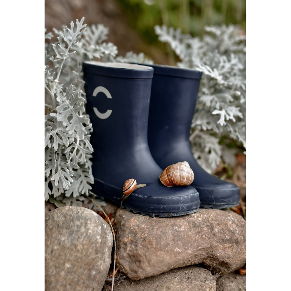 
                      
                        MIKK-LINE Rubber Wellington Boots - Navy
                      
                    