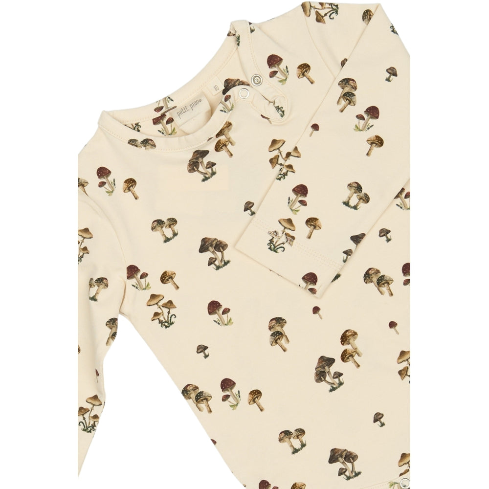 
                  
                    Petit Piao Long Sleeve Bodysuit - Fungi
                  
                