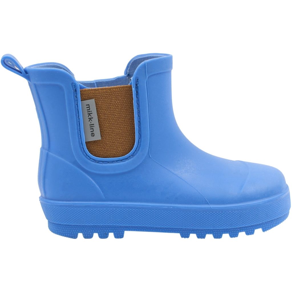 MIKK-LINE Short TPE Wellington Boots - Strong Blue