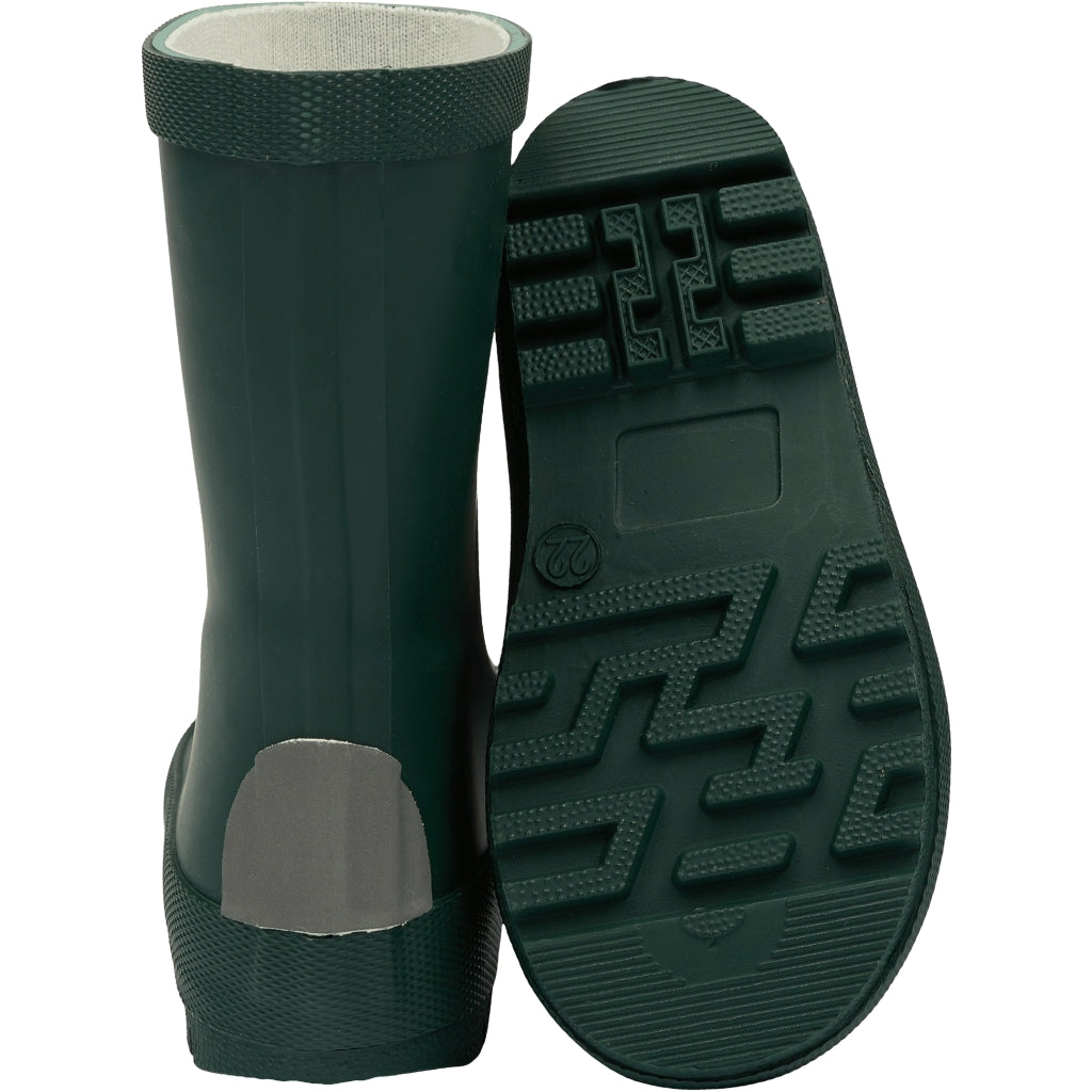 MIKK-LINE Rubber Wellington Boots - Darkest Spruce