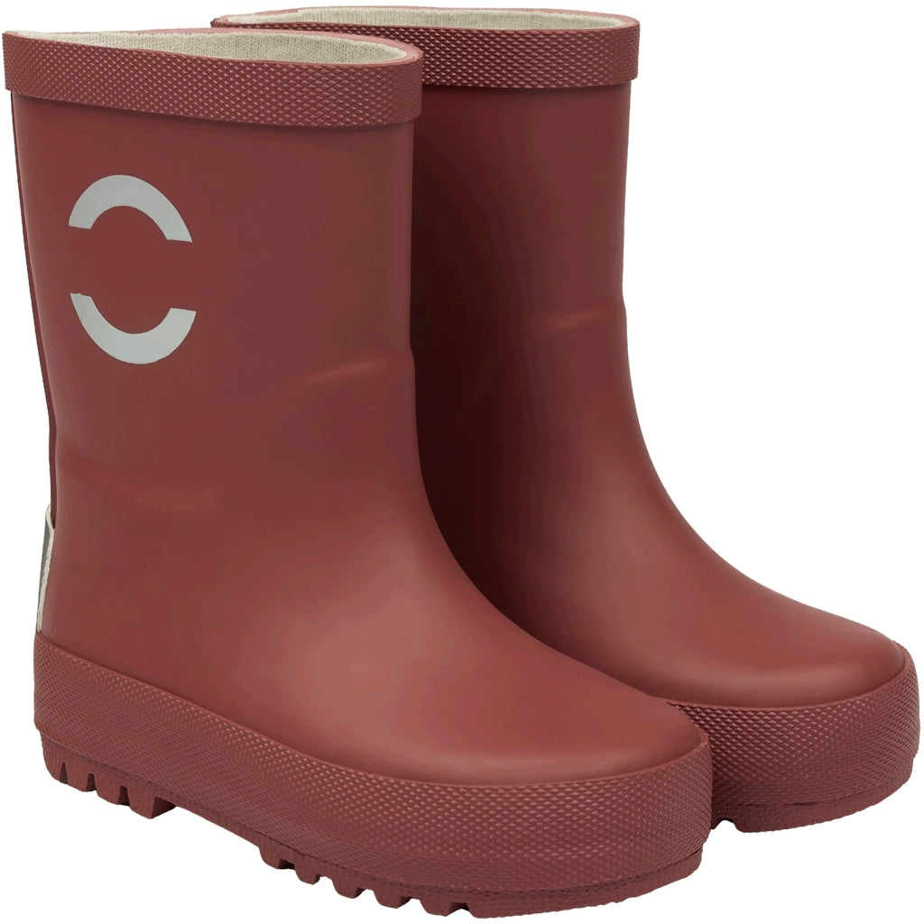 MIKK-LINE Rubber Wellington Boots - Apple Butter