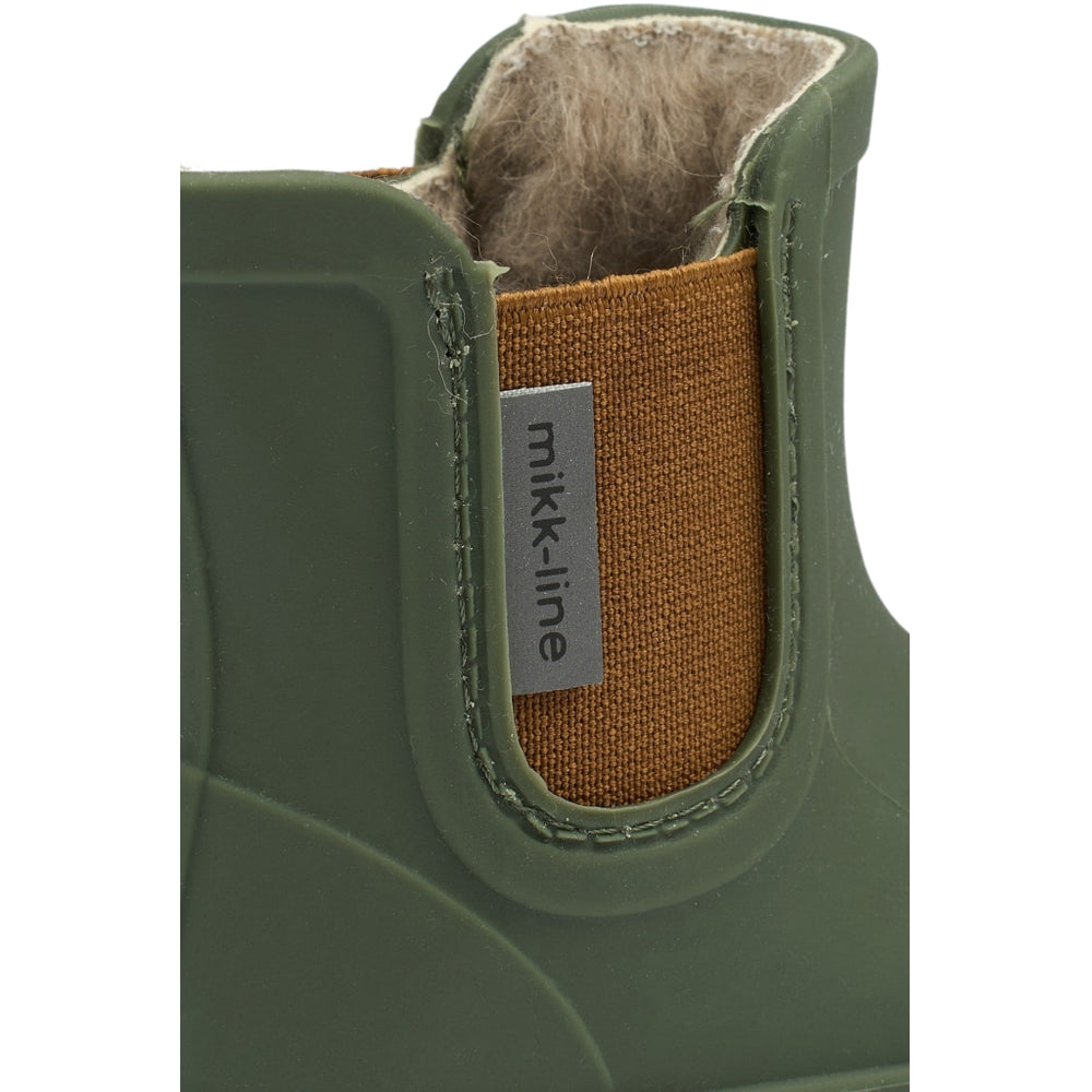 
                  
                    MIKK-LINE Short Winter Lined Wellington Boots - Thyme
                  
                