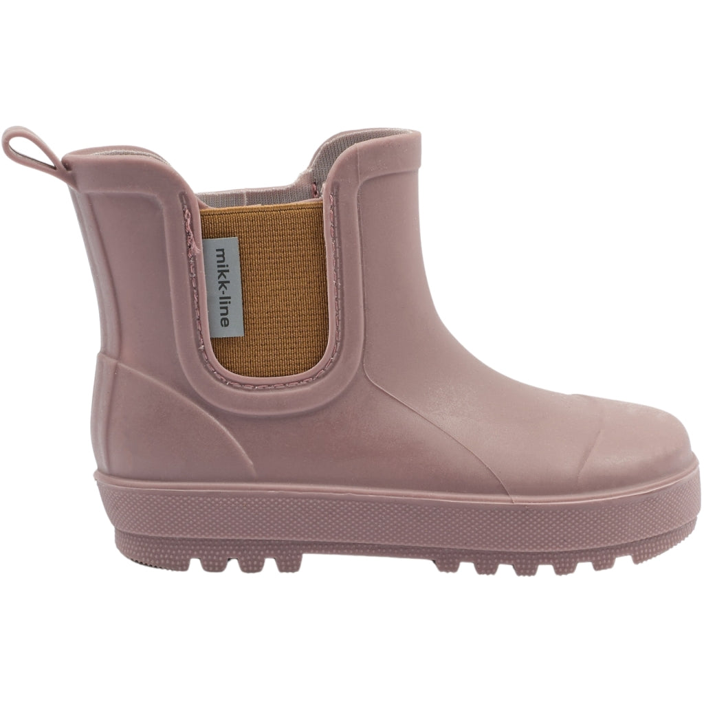 MIKK-LINE Short TPE Wellington Boots - Twilight Mauve