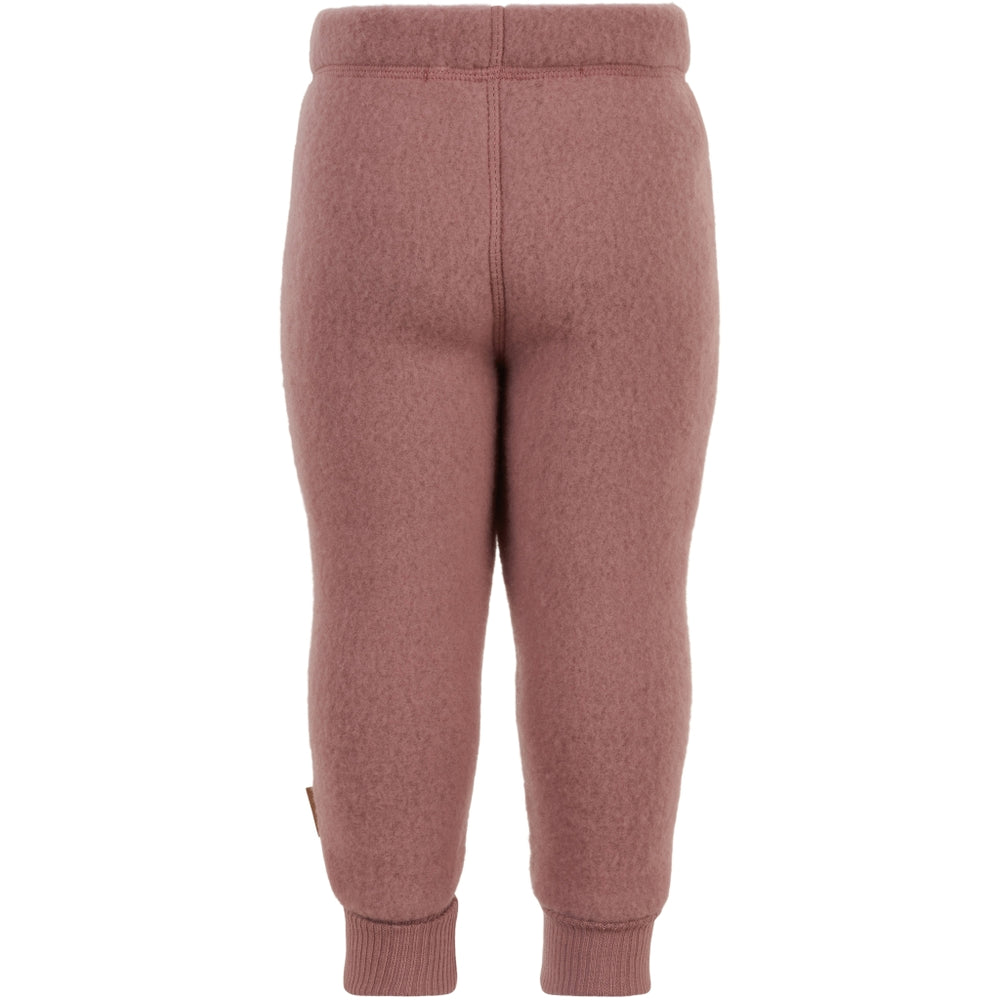 MIKK-LINE Wool Fleece Trousers - Burlwood