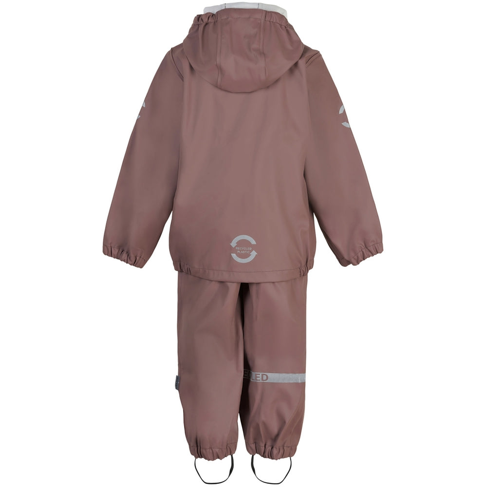 
                      
                        MIKK-LINE Denmark Recycled Plastic Waterproof Dungaree Rain Set - Burlwood
                      
                    