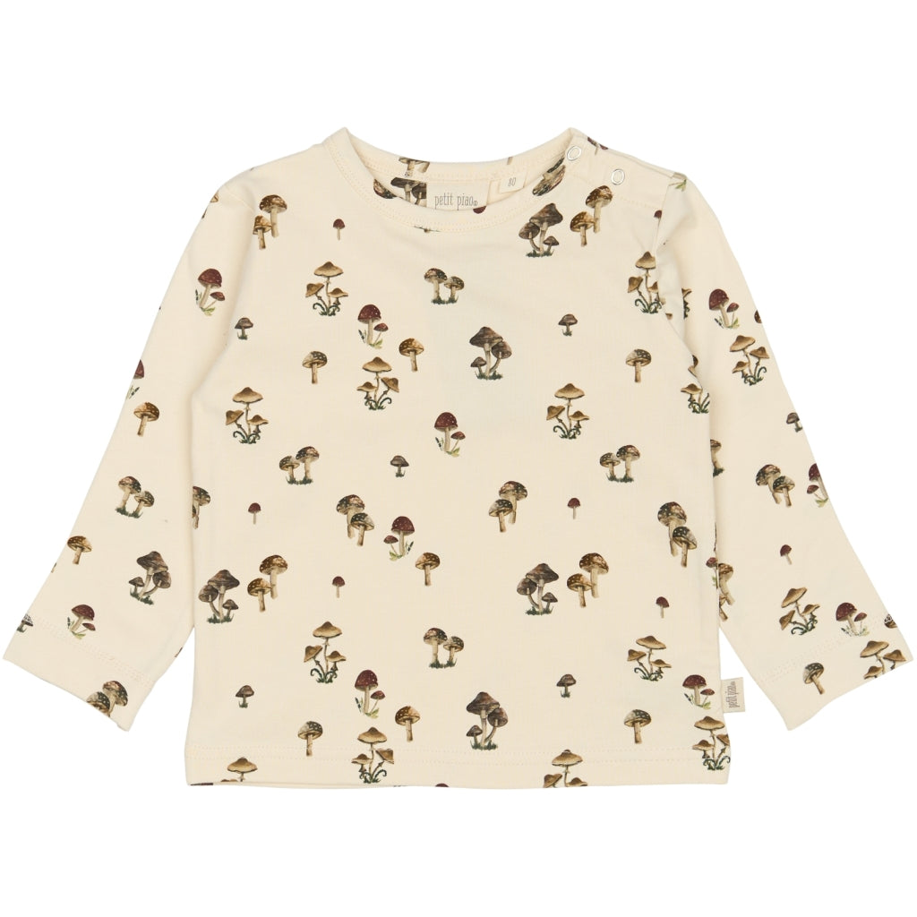 Petit Piao Long Sleeve Tee Shirt - Fungi